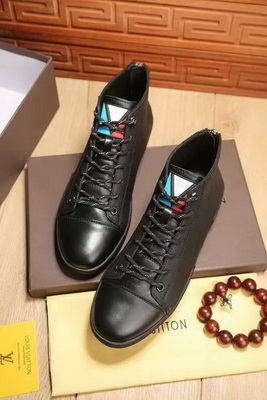 LV High-Top Fashion Men Shoes--075